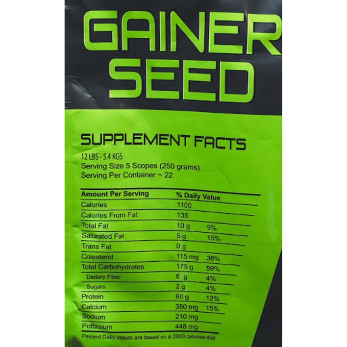 Muscleseed gainer seed-22Serv.-5.4kg