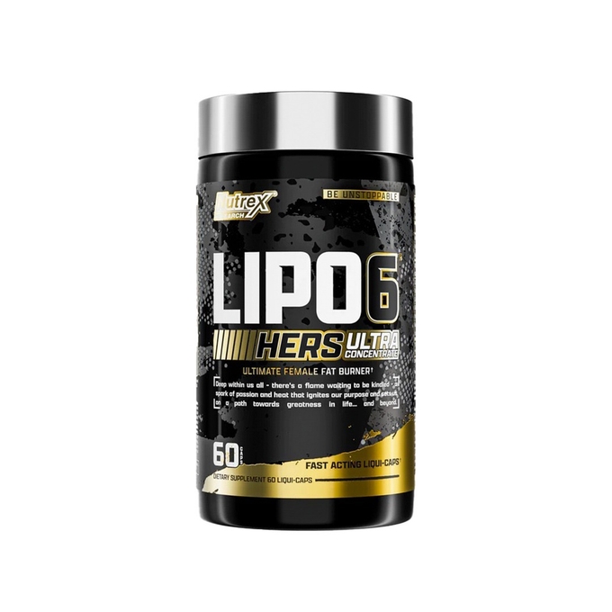 Nutrex Research Lipo 6 Black Hers Ultra Concentrate-60Serv.-60Caps.