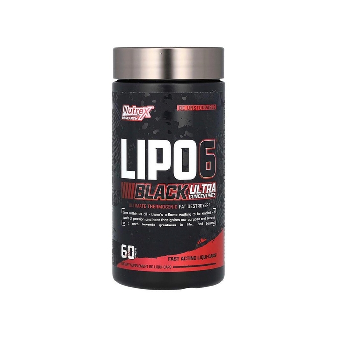 Nutrex Research Lipo 6 Black Ultra Concentrat-60Serv.-60Caps.