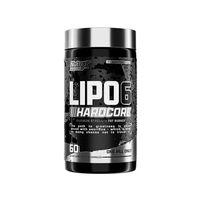 Nutrex Lipo-6 Hardcore 60 Capsules, 60 Servings