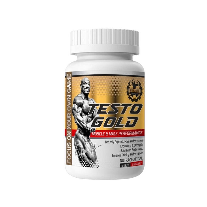 Dexter jackson Testo Gold 60 Tablets, 30 Servings