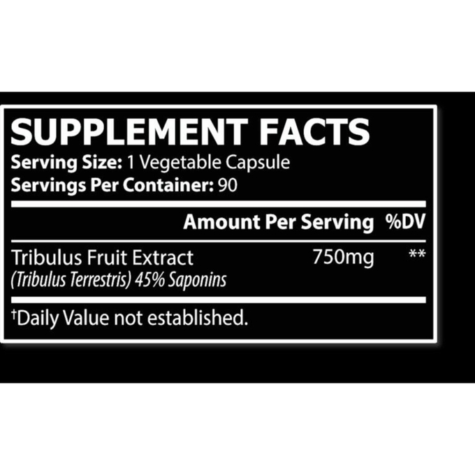 Core Champs Tribulus 750mg, 90 Capsules, 90 Servings