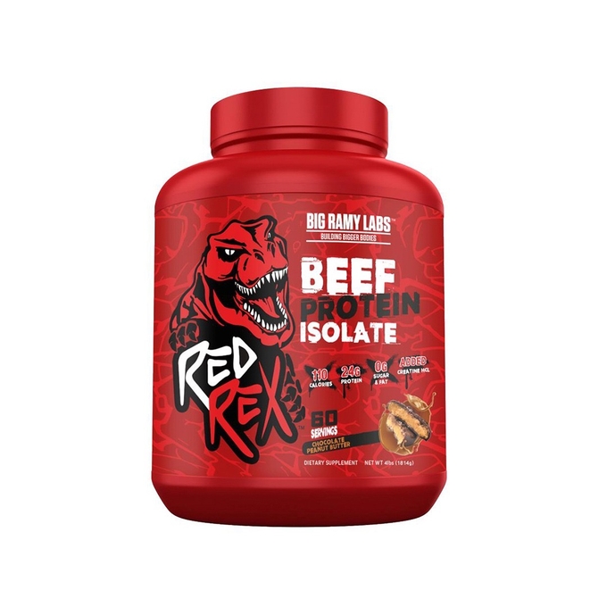 Big Ramy Labs Red Rex Beef Protein Isolate 1.8kg, 60 Servings