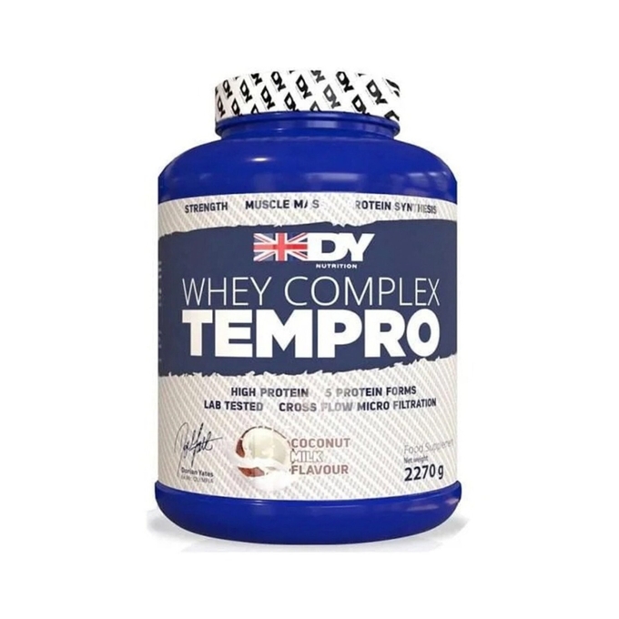 DY Nutrition Whey Complex Tempro 2.27kg, 75 Servings, Coconut-Milk