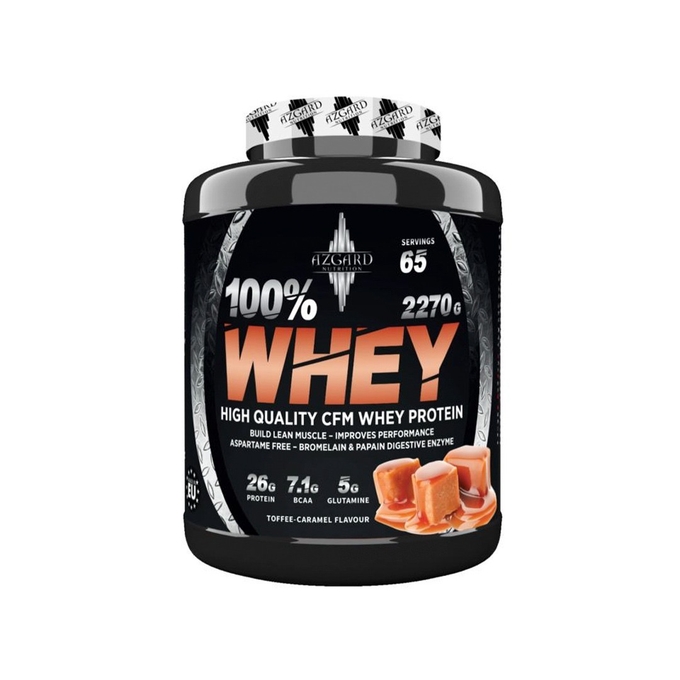 Azgard Nutrition 100% Whey 2.3kg, 65 Servings