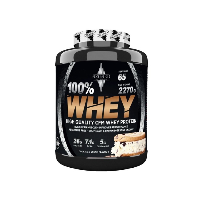 Azgard Nutrition 100% Whey 2.3kg, 65 Servings