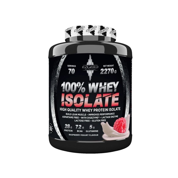 Azgard Nutrition 100% Whey Isolate 2.3kg, 70 Servings