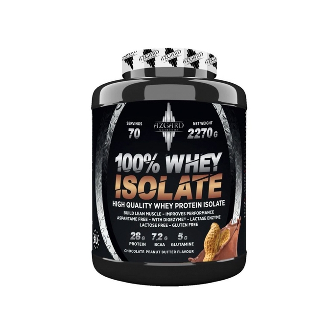 Azgard Nutrition 100% Whey Isolate 2.3kg, 70 Servings