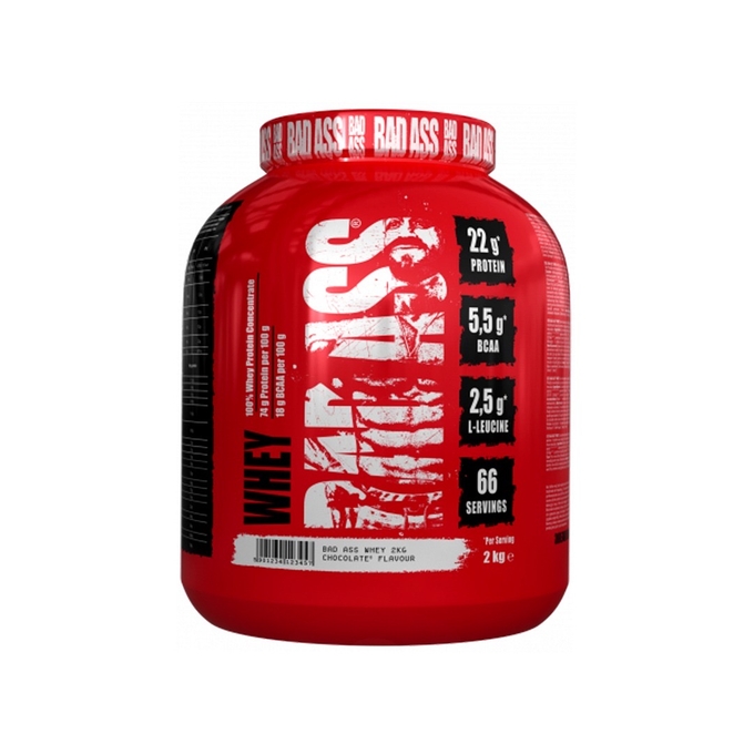 Bad Ass Whey 2kg, 66 Servings