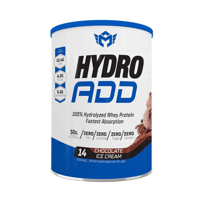 Hydro Add 100% Hydrolyzed Protein Fastest Absorption-14Serv.-252G