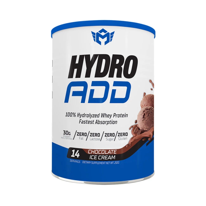 Hydro Add 100% Hydrolyzed Protein Fastest Absorption-14Serv.-252G