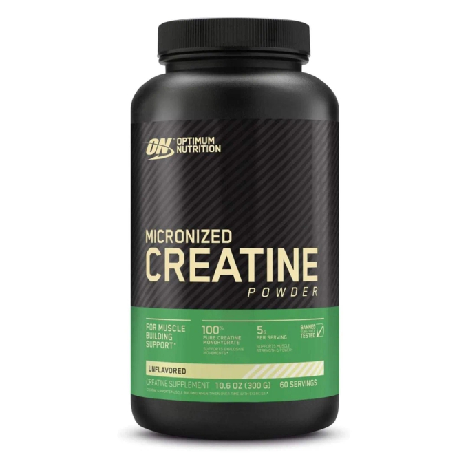 OPTIMUM NUTRITION MICRONIZED CREATINE POWDER 60serve