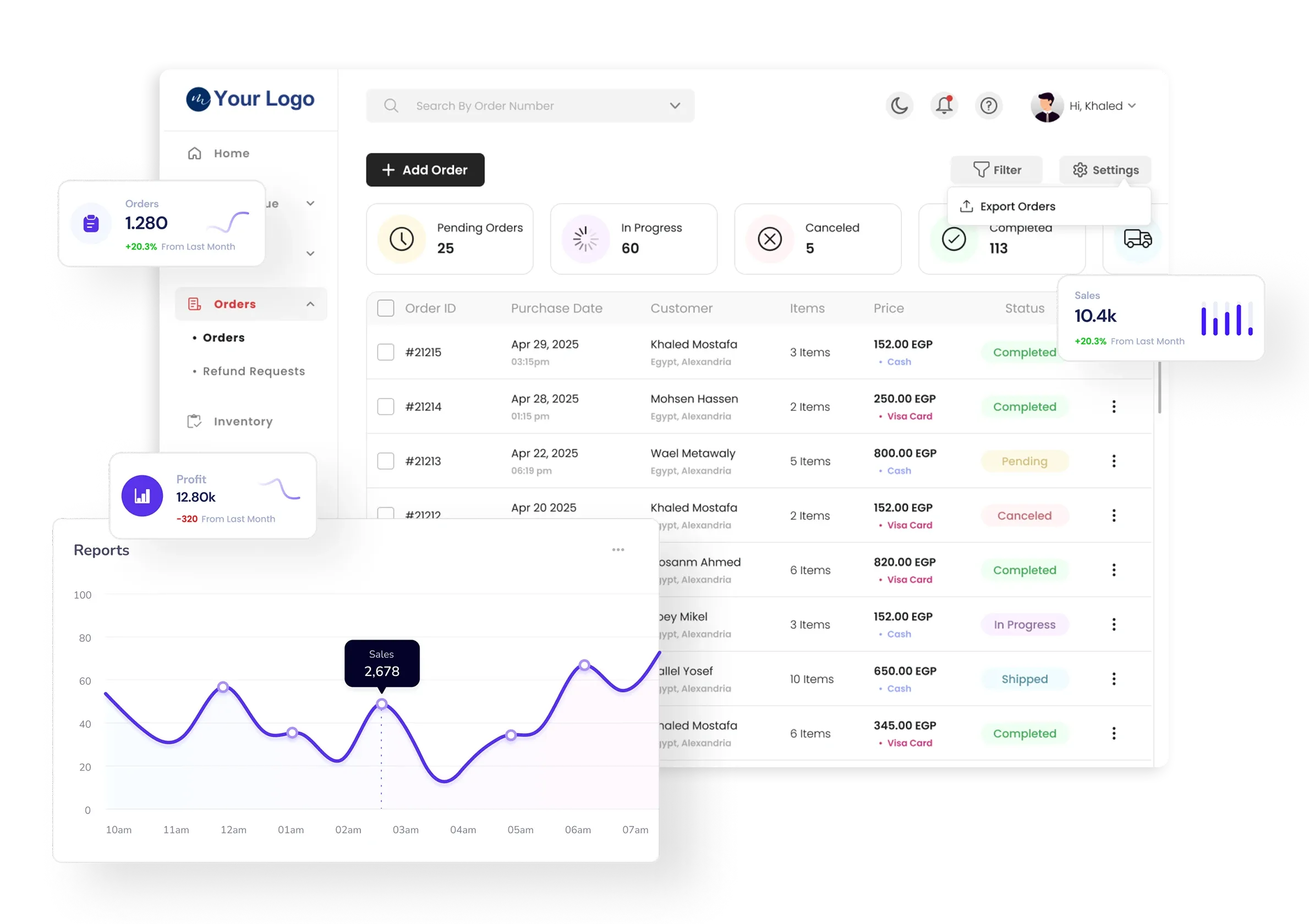 Orders Management Made Simple!