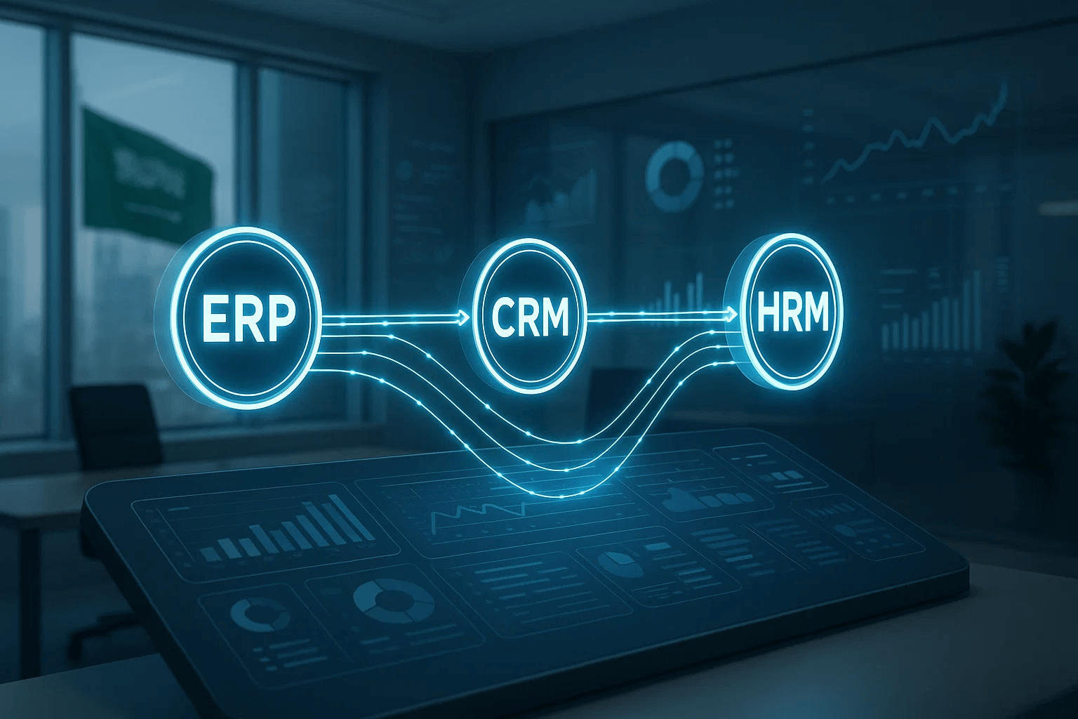 دليل الشركات السعودية لاختيار الأنظمة الرقمية المناسبة (ERP/CRM/HRM)