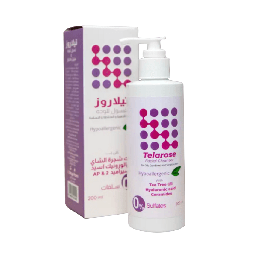 Telarose® جل تنظيف البشرة – عبوة 150 مل (36 عبوة/كرتونة)