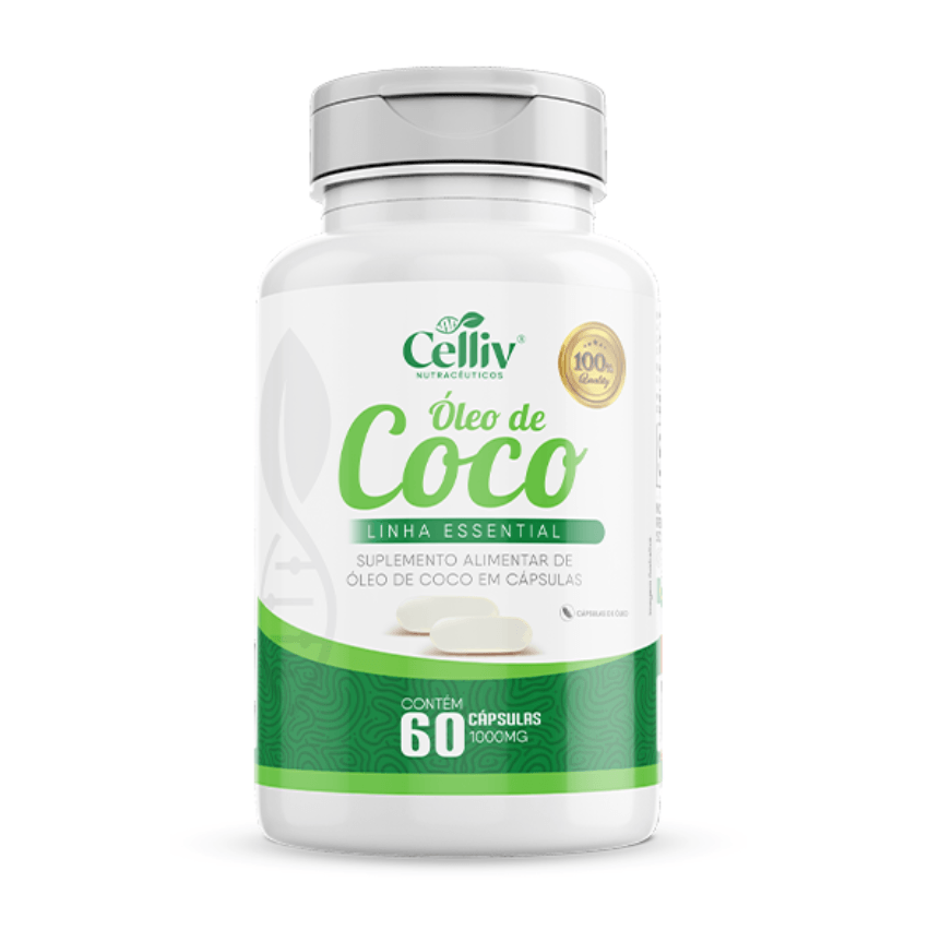 Óleo de Coco – زيت جوز الهند لدعم المناعة والطاقة (60 كبسولة/علبة)
