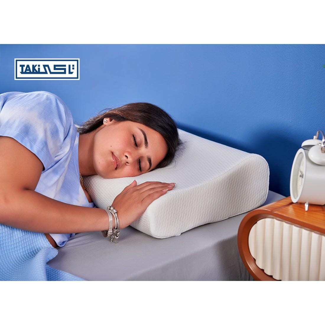 Memory foam medical pillow