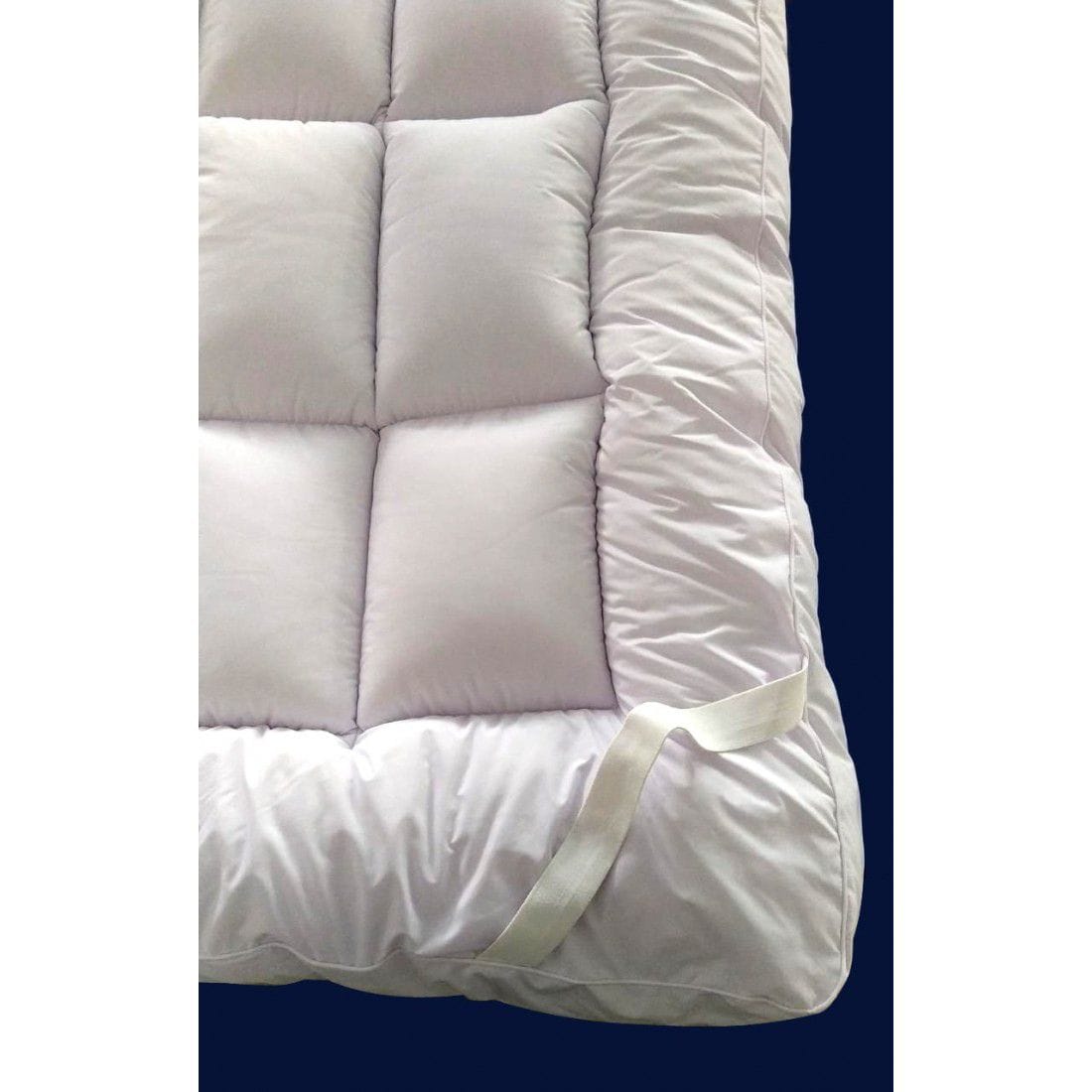 Microfiber mattress softener