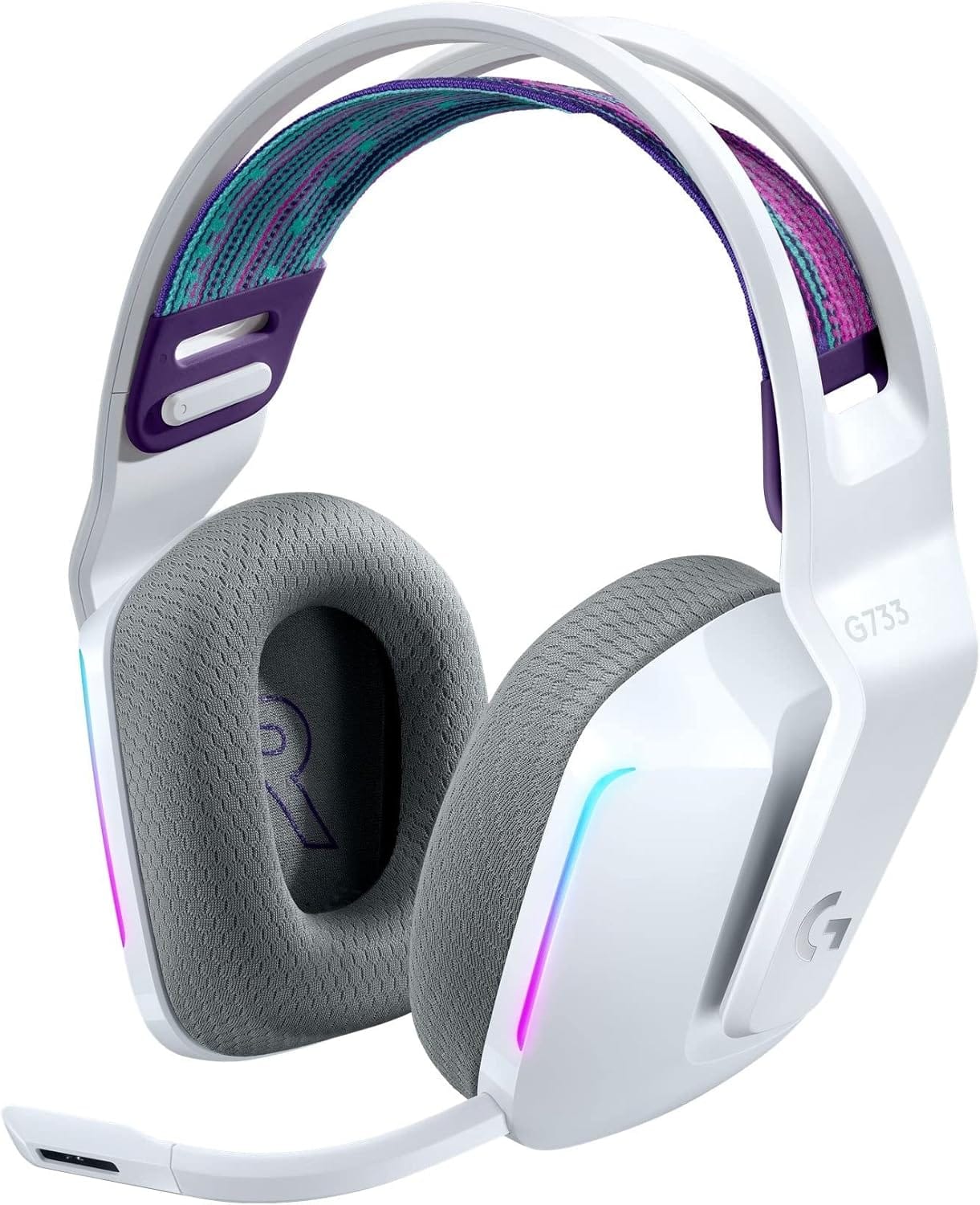 سماعة الألعاب اللاسلكية Logitech G733 Lightspeed RGB (981-000864)