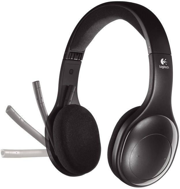 Logitech H800 Wireless Headset, Black