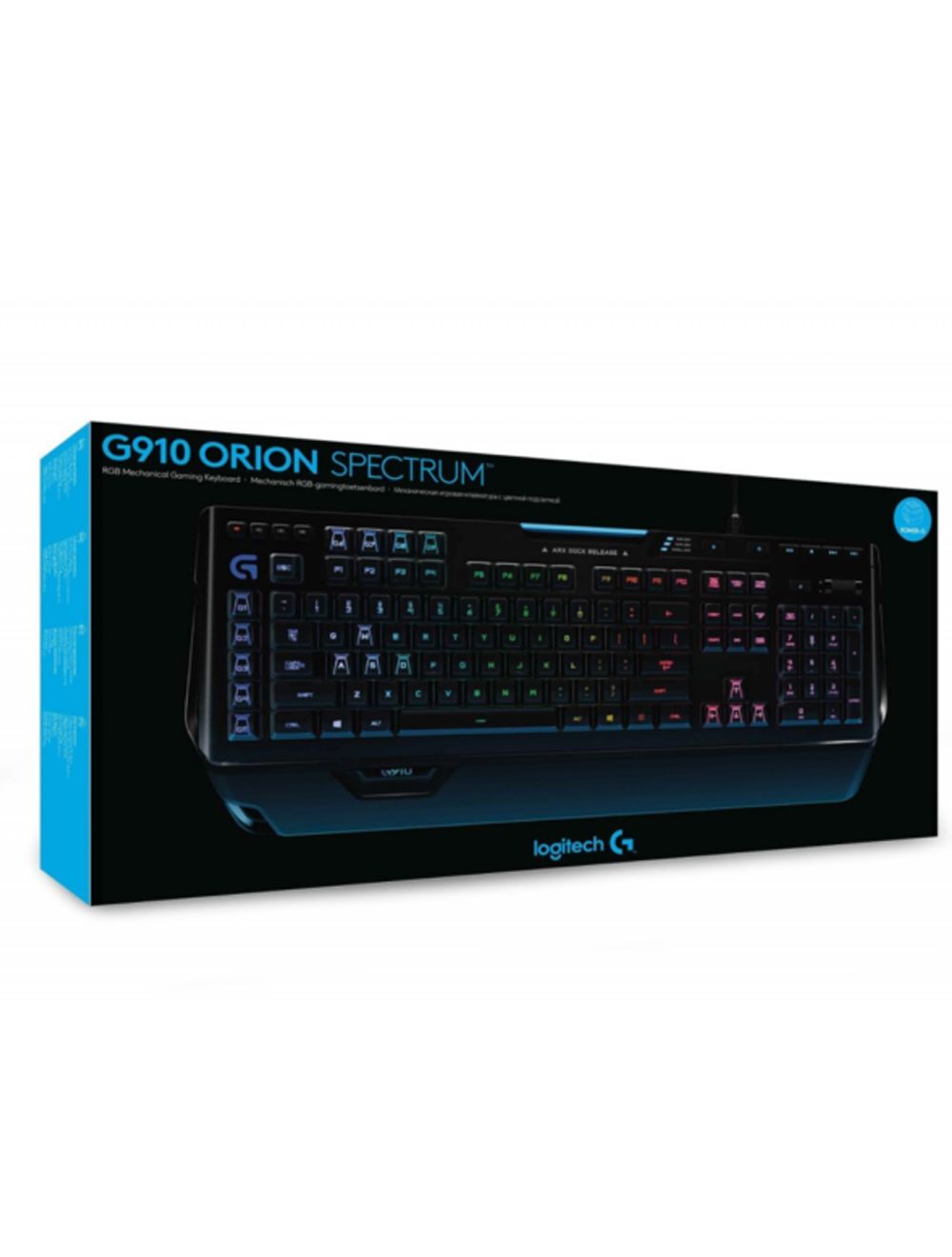 Logitech® Gaming Keyboard G910 Orion Spectrum - INTNL – US International Layout