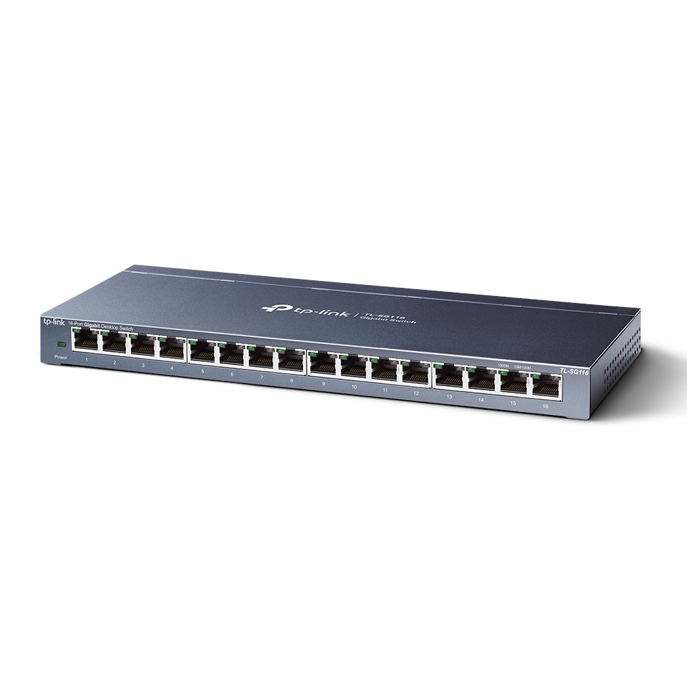 TP LINK TL-SG116 New 16-Port Gigabit Desktop Switch