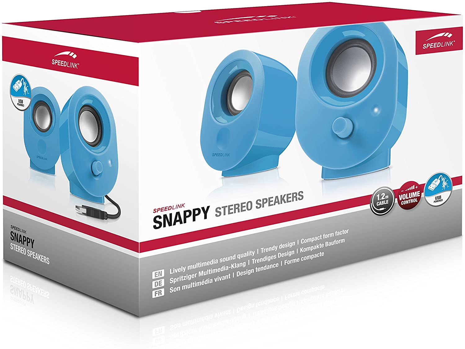 speedlink snappy stereo speakers