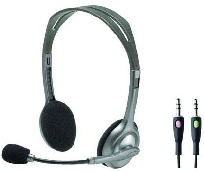 Logitech H110 Stereo Headset - Black