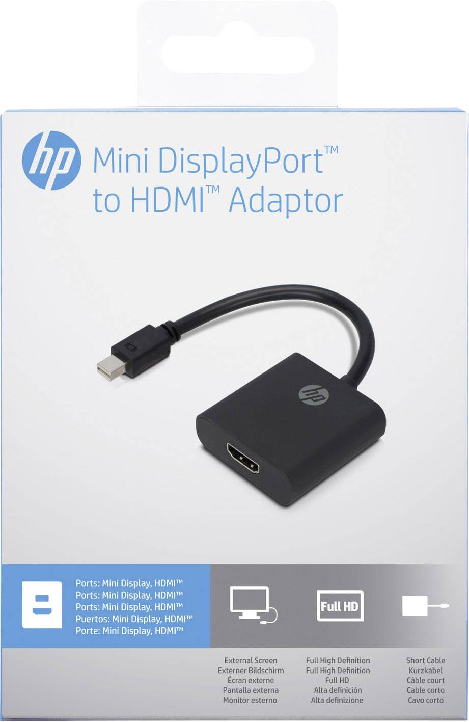 Mini DisplayPort / HDMI Adapter [1x Mini DisplayPort plug