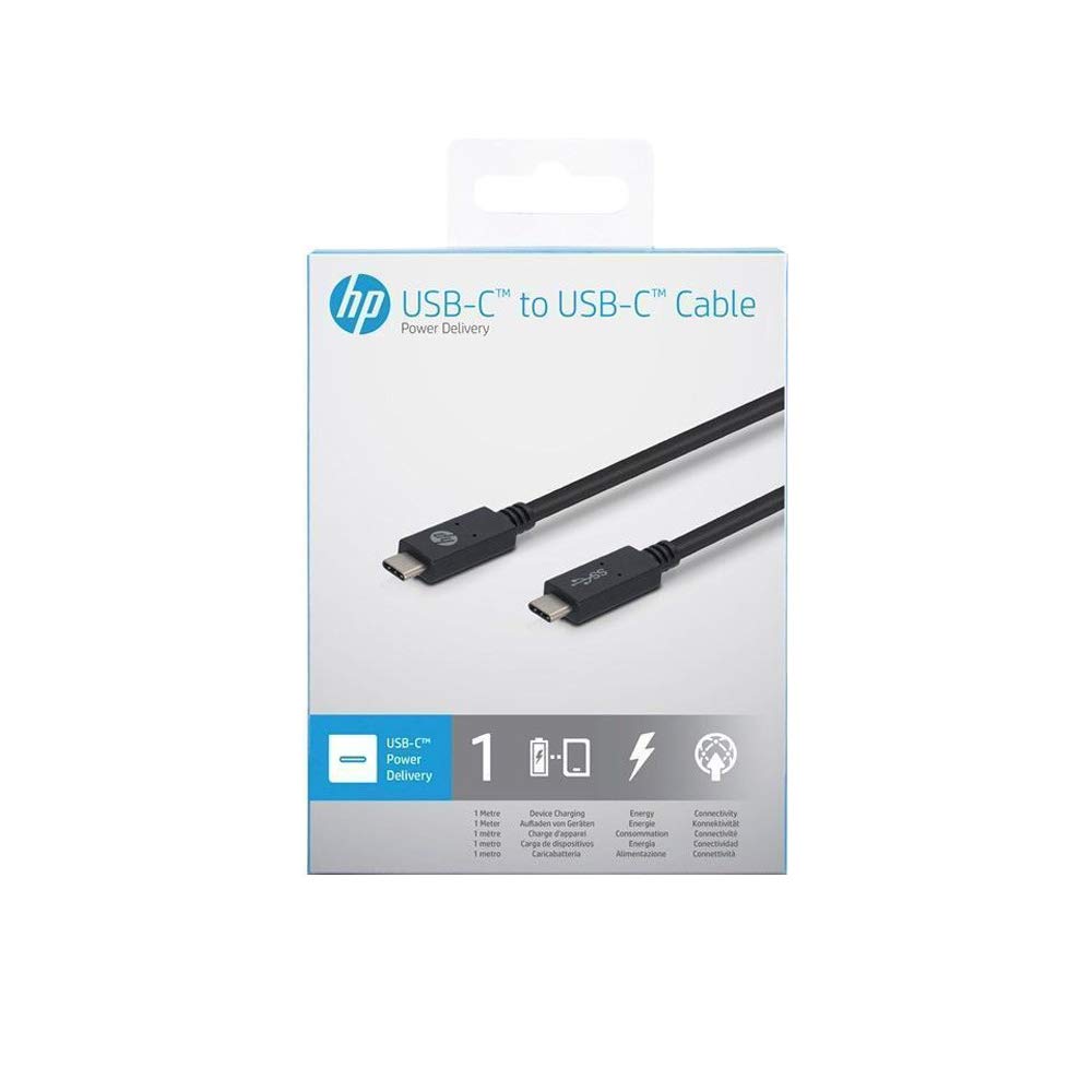 USB-C to USB-C Power Delivery Cable - USB-C male > USB-C male 1metrer