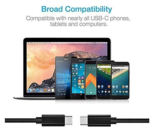 USB-C to USB-C Power Delivery Cable - USB-C male > USB-C male 2 metrer