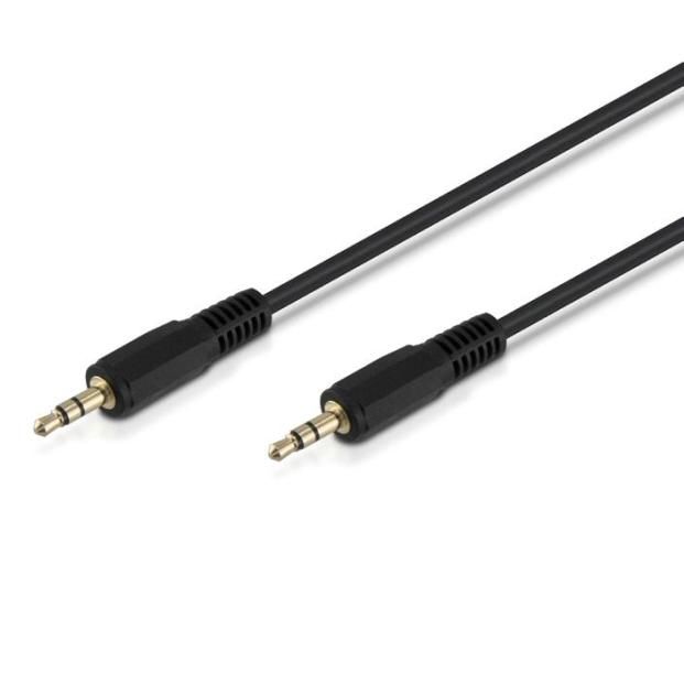 HP 55684 AUX 3.5mm Cable - 1.5 Meter, Black