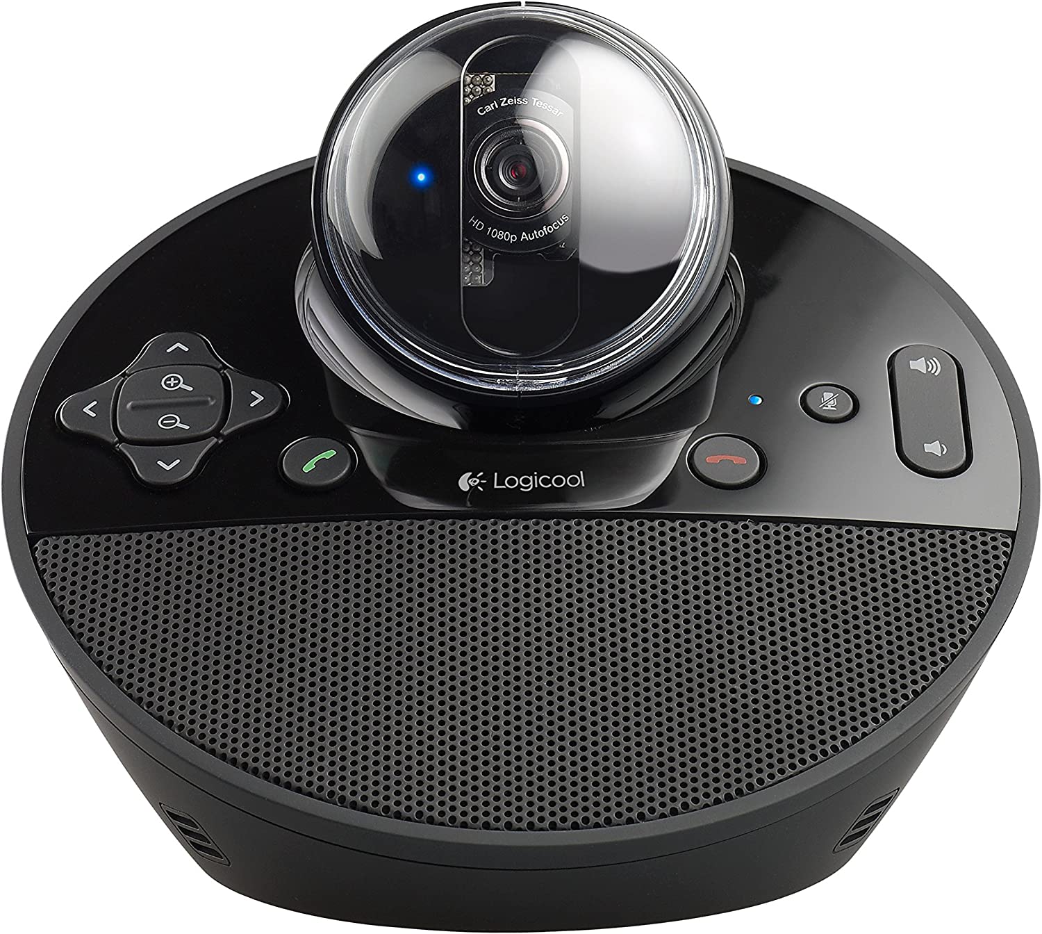 Logitech BCC950 Conference Cam 960-000867 1080p Full HD Webcam, Black,1920 x 1080 - PC & Mac