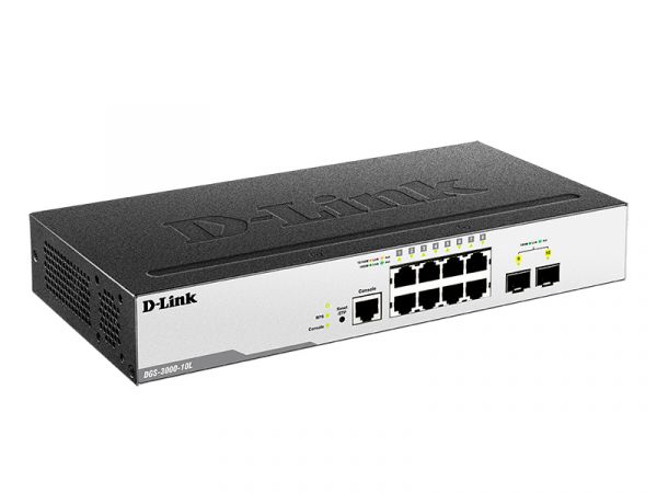 DGS-3000-10L 10-Port Layer-2 Managed Gigabit Switch