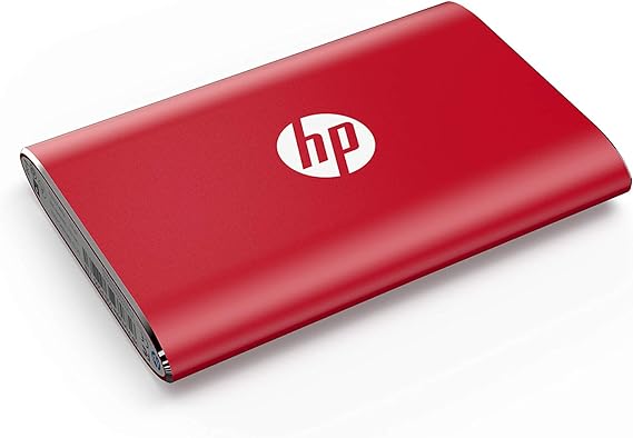 HP Portable P500 External SSD 1TB (Red)