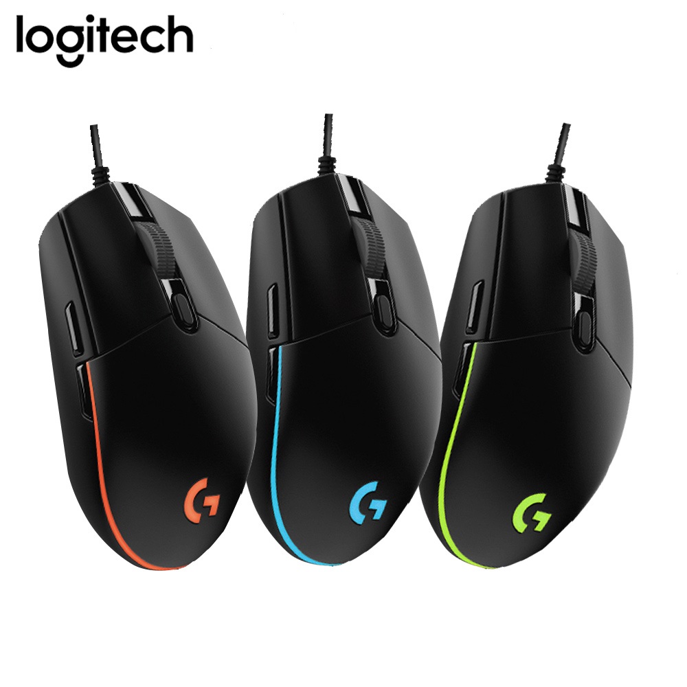 Logitech G102 LIGHTSYNC RGB Gaming Mouse | Optical Sensor 8,000 DPI | 6 Programmable Buttons