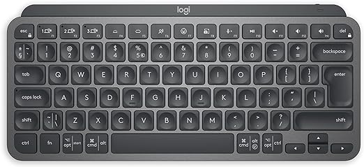 Logitech MX Keys Mini Minimalist Wireless Illuminated Keyboard, Bluetooth