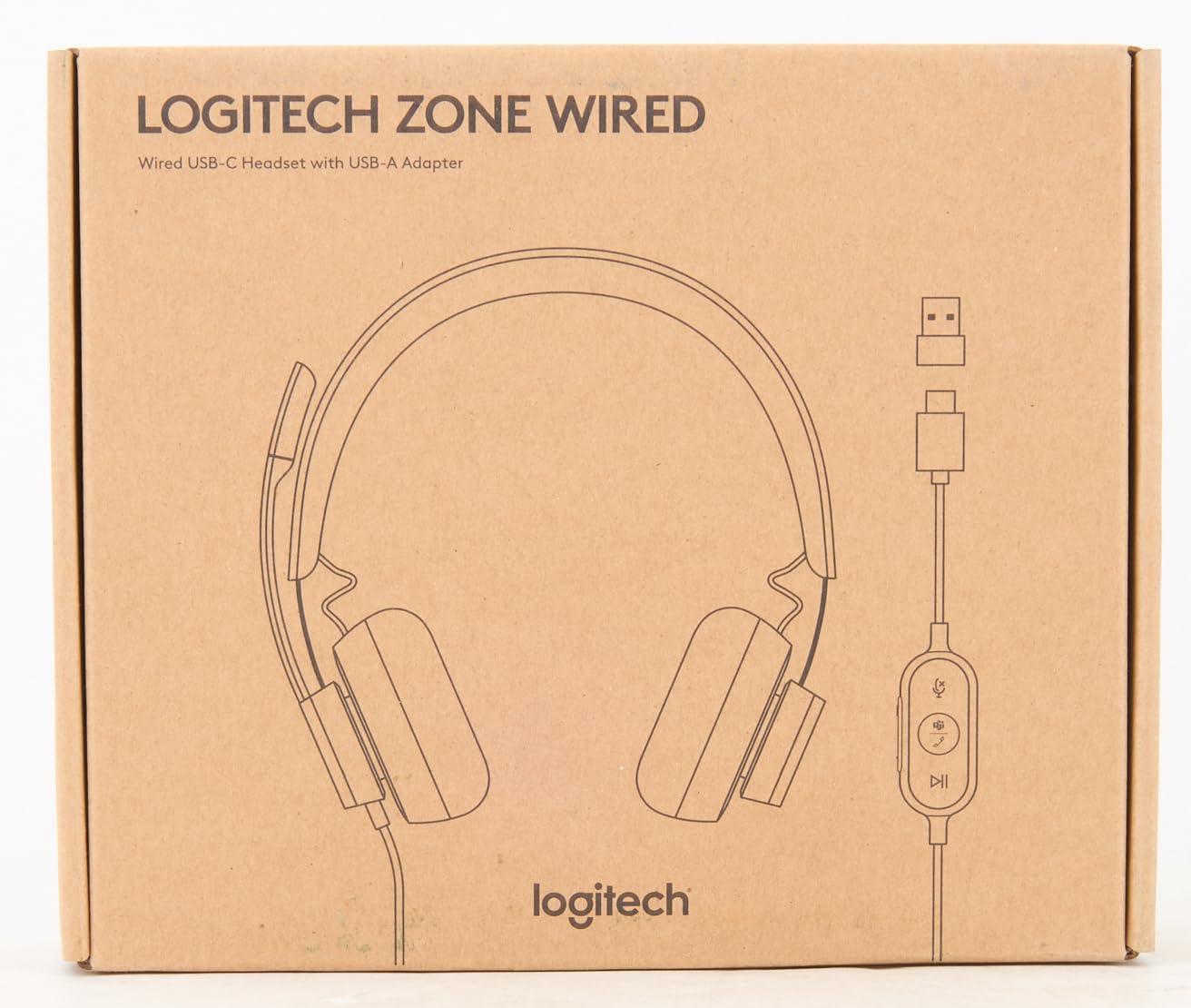 Logitech Business Zone Wired MS Te ams Certified Graphite 981-000870 Black