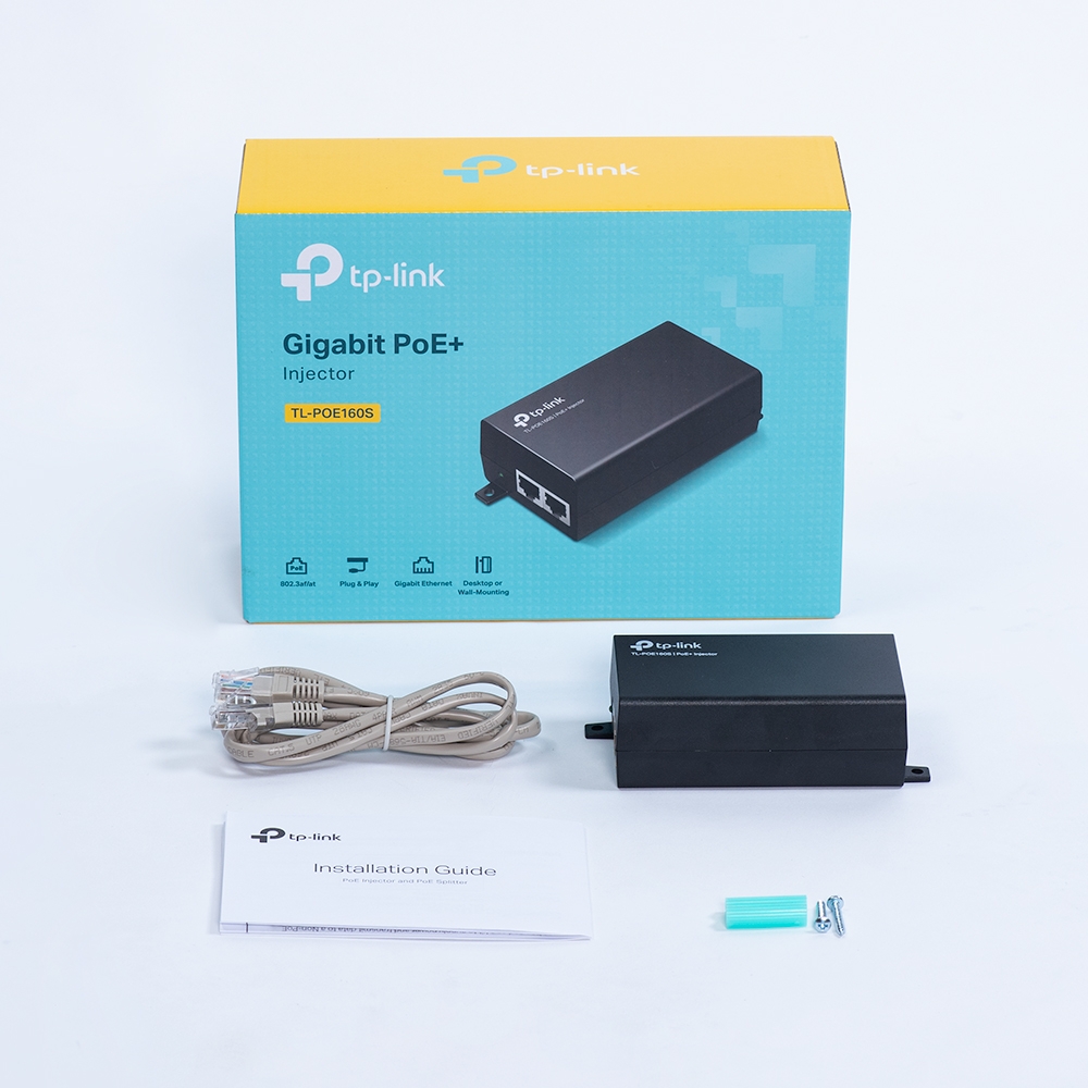 TP-LINK TL-POE160S PoE+ Injector