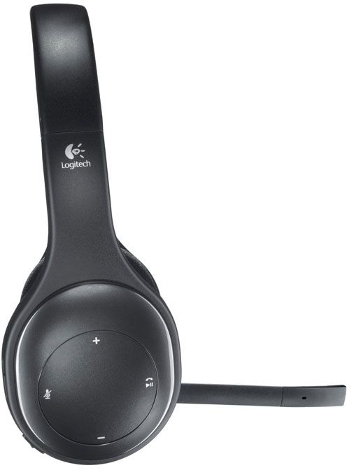 Logitech H800 Wireless Headset, Black