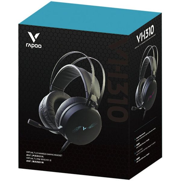 RAPOO VH310 HEADPHONE GAMING 7.1 CHANNEL VIRTUAL SURROUND