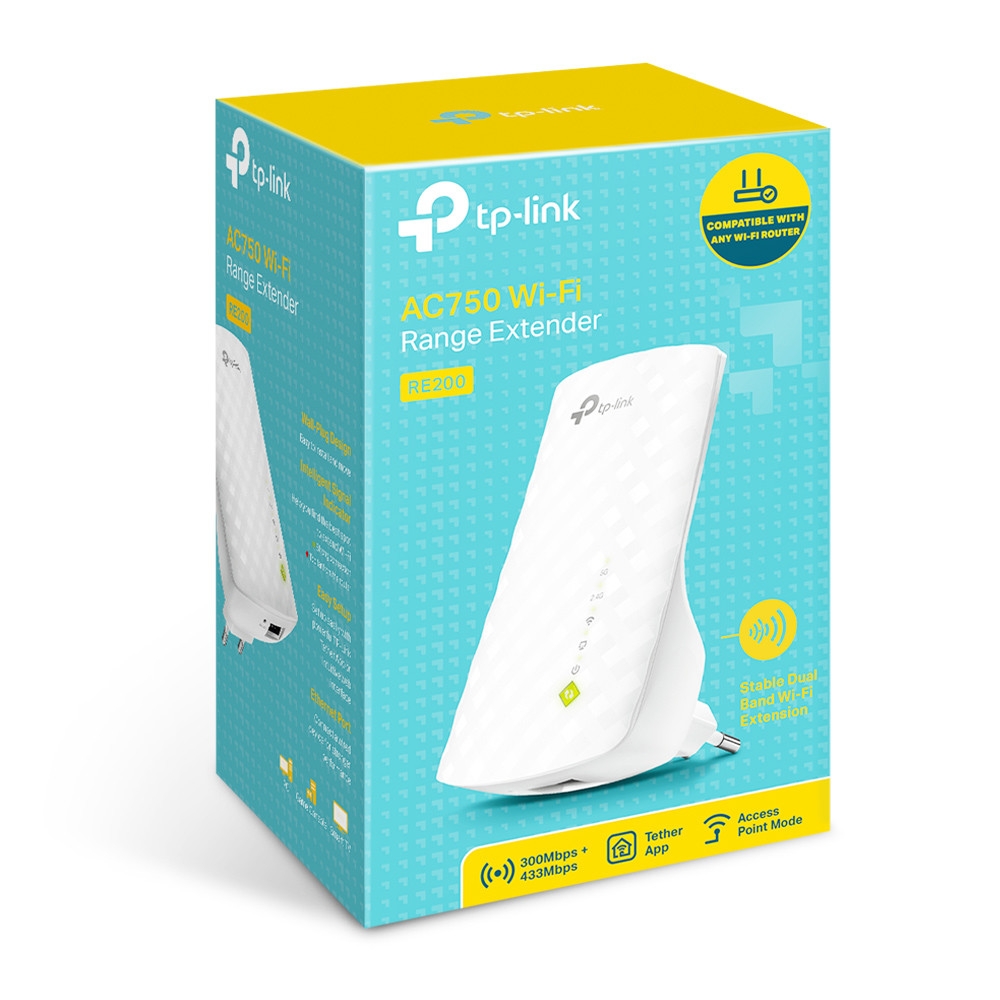 TP-LINK RE200 AC750 Wi-Fi Range Extender