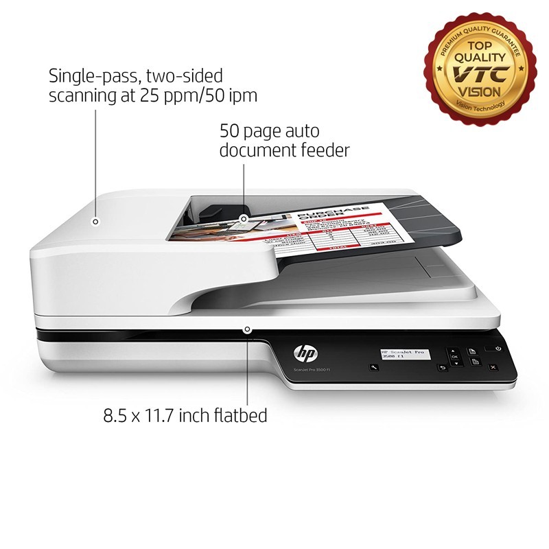 HP ScanJet Pro 3500 f1 Flatbed Scanner