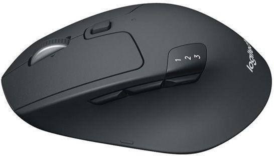 Logitech M720 Triathlon Multi-Device Wireless Mouse - Black