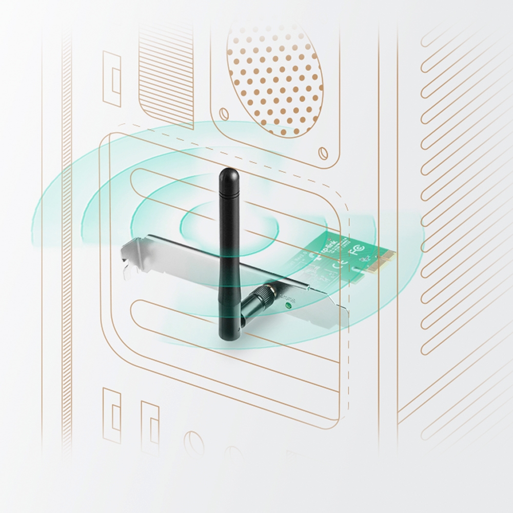 TL-WN781ND 150Mbps Wireless N PCI Express Adapter