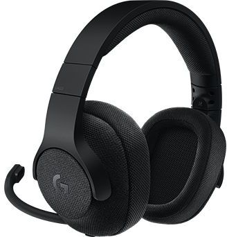 Logitech G433 Surround Gaming Headset, Black