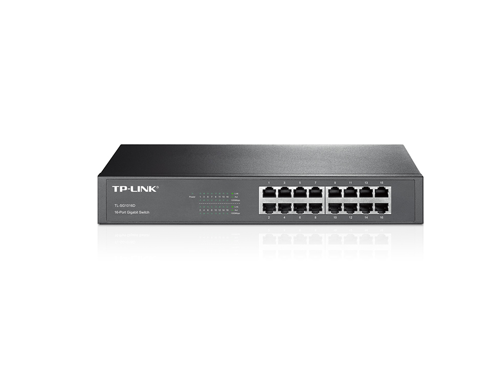 TL-SG1016D 16-Port Gigabit Desktop/Rackmount Switch