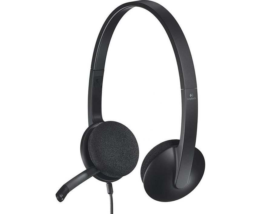 LOGITECH H340 CORDED USB HEADSET