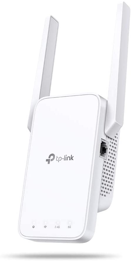 TP-Link AC1200 Mesh Wi-Fi Range Extender, Dual band Broadband/Wi-Fi Extender, Wi-Fi Booster/Hotspot with 1 Ethernet Port, Plug and Play, Smart signal indicator, Build-in AP mode, RE315