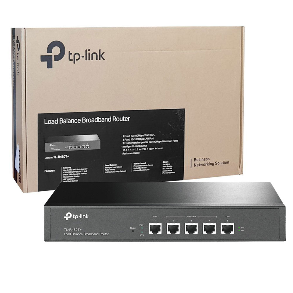 TP-LINK TL-R480T+ Load Balance Broadband Router